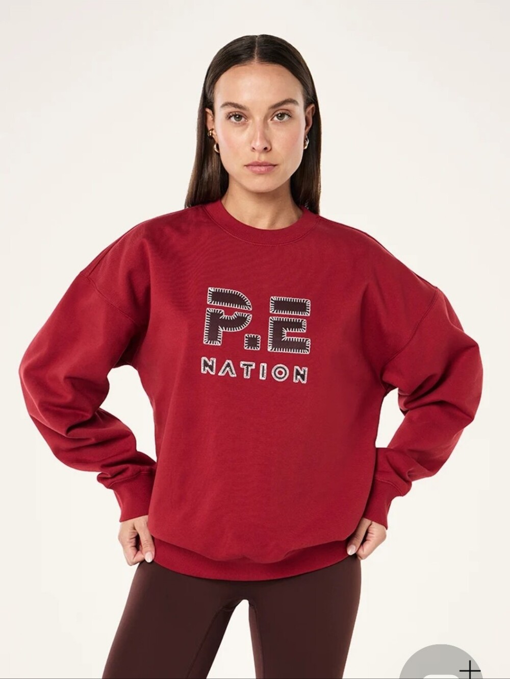 P.E Nation Strike Oversized Sweatshirt NWT